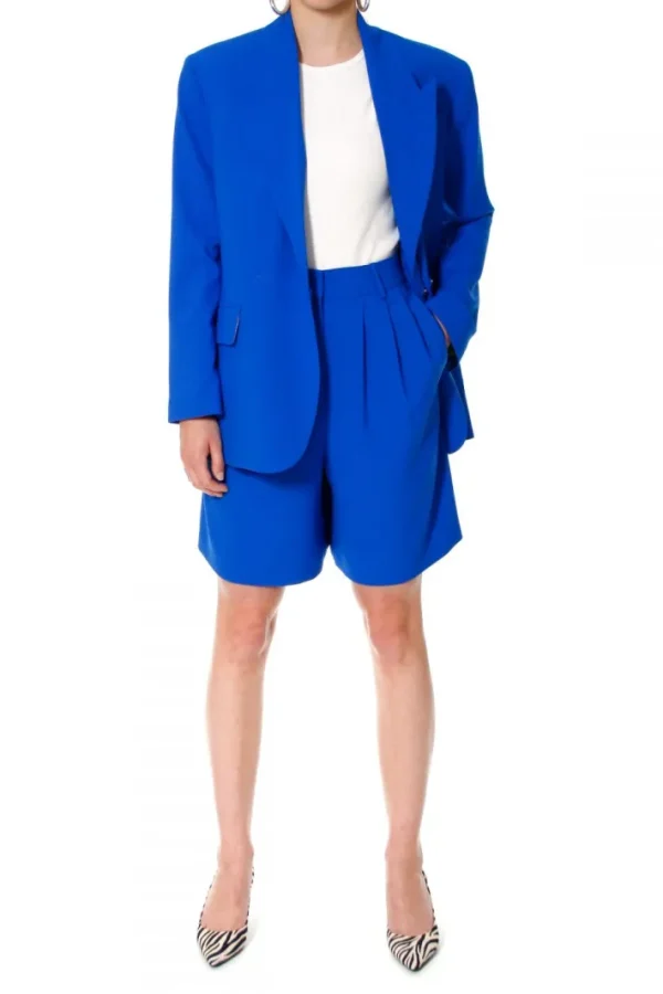 AGGI Szorty Billie Classic Blue^ Spodnie | Garnitury