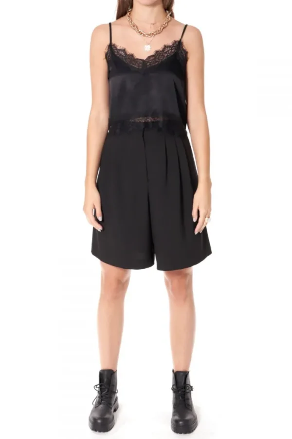 AGGI Szorty Billie Neutral Black^ Spodnie | Garnitury