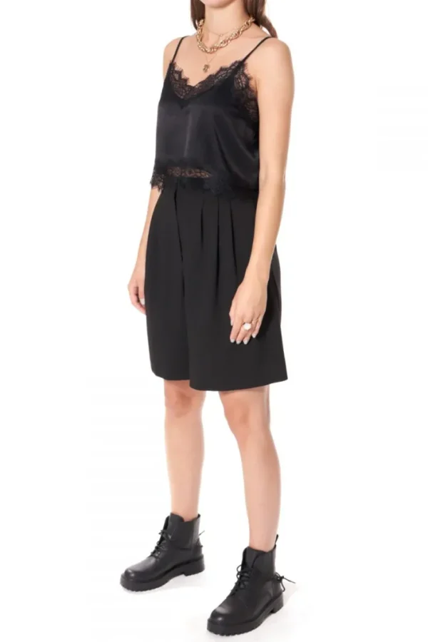AGGI Szorty Billie Neutral Black^ Spodnie | Garnitury