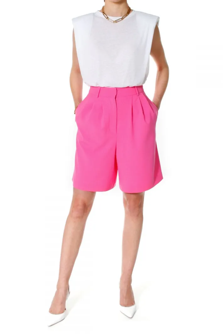 szorty_billie_pink_carnat_1.webp AGGI Szorty Billie Pink Carnation^ Spodnie