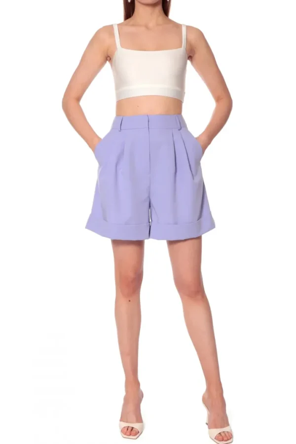 AGGI Szorty Nancy Lavender^ Spodnie | Garnitury