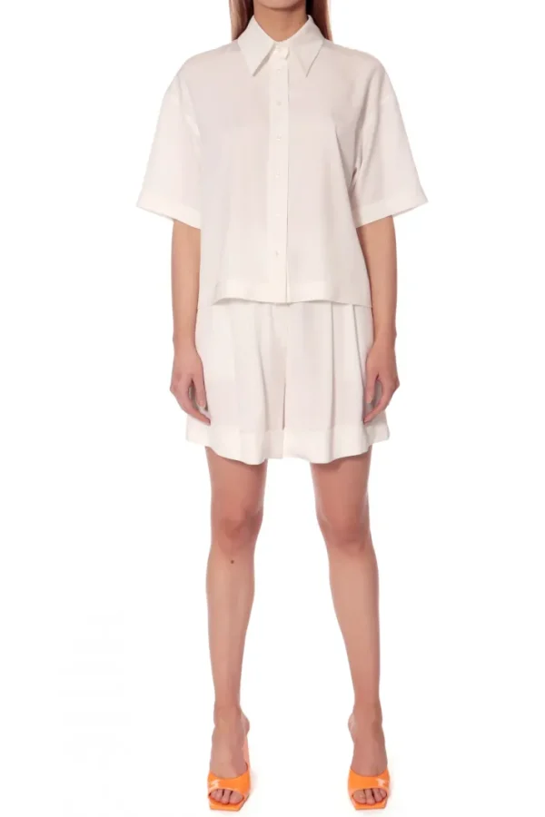 AGGI Szorty Noa Whisper White^ Spodnie