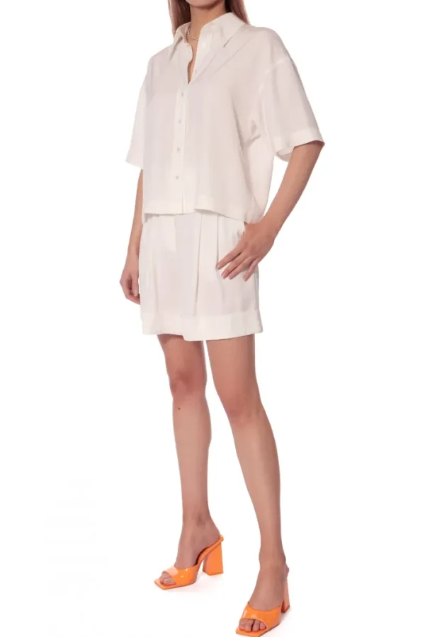 AGGI Szorty Noa Whisper White^ Spodnie