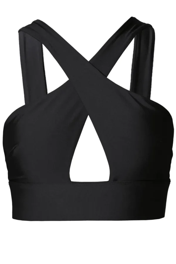 AGGI Top Isla Background Black^ Bluzki & Topy & Gorsety