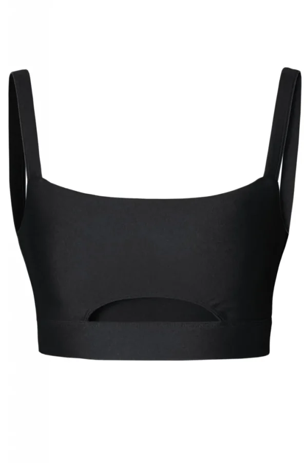 AGGI Top Joy Background Black^ Bluzki & Topy & Gorsety