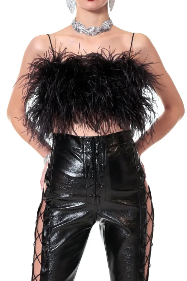 AGGI Top Love Black Swan^ Bluzki & Topy & Gorsety