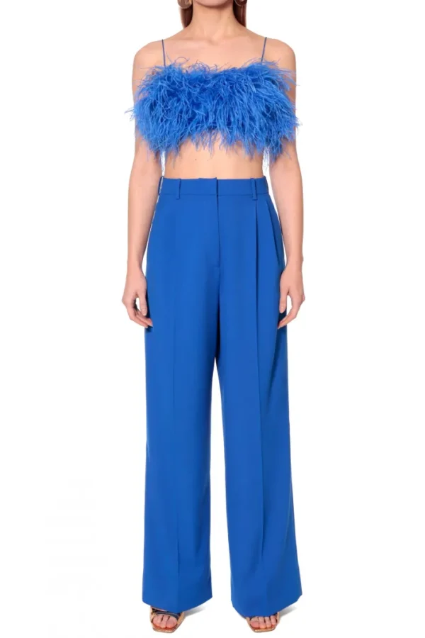 AGGI Top Love Brillant Blue^ Bluzki & Topy & Gorsety