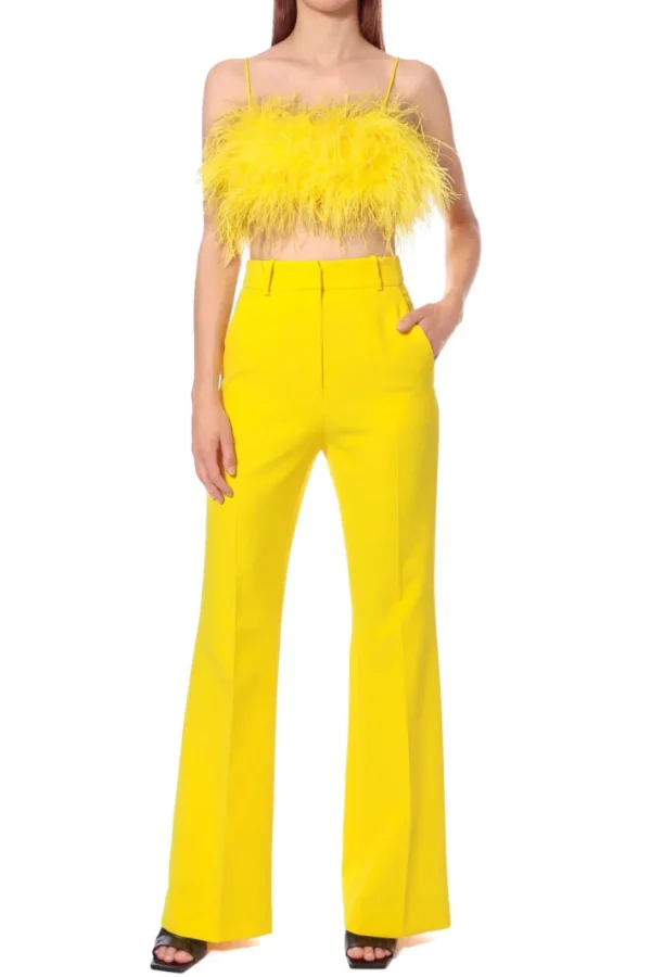 AGGI Top Love Super Yellow^ Bluzki & Topy & Gorsety