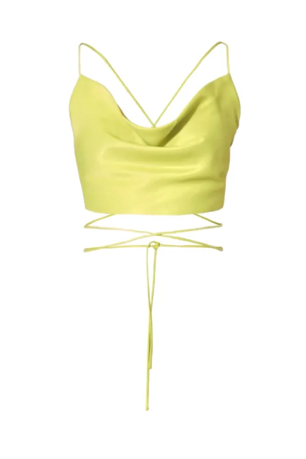 AGGI Top Lucia Wild Lime^ Bluzki & Topy & Gorsety