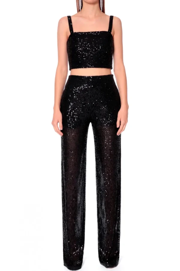 AGGI Top Reina Obsidian Black^ Bluzki & Topy & Gorsety