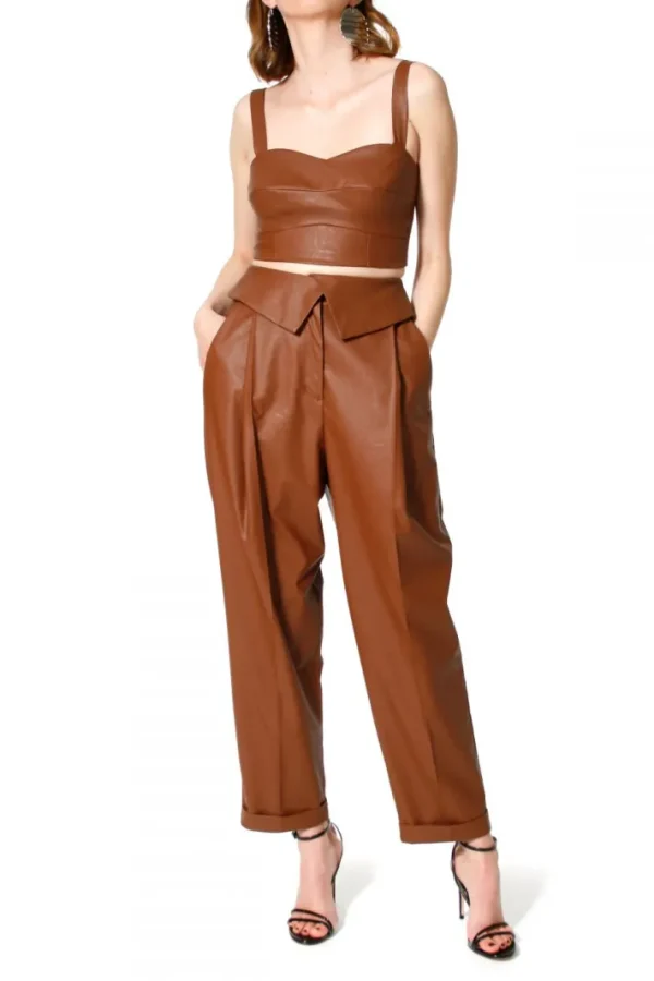 AGGI Top Salsa Raw Umber^ Bluzki & Topy & Gorsety